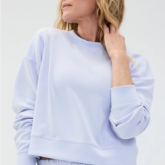Athleta Sweaters - Athleta, Seasoft Rib Crewneck Sweatshirt
